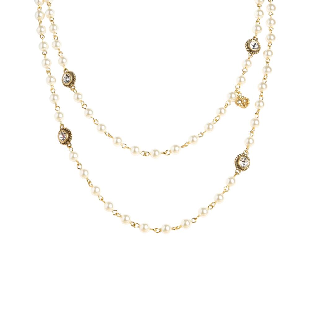 VIRGINS SAINTS & ANGELS VSA Wrap 6mm Pearl Cream & Gold